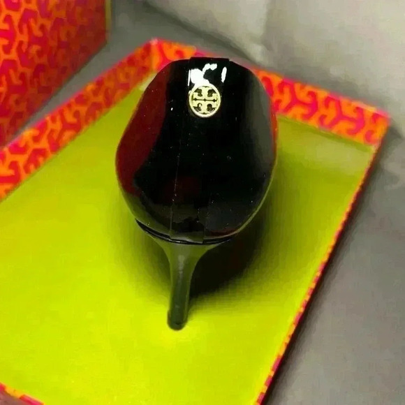 Tory Burch Pumps “Leah” Mid-Heel Women’s Size 8 - Picture 3 of 11